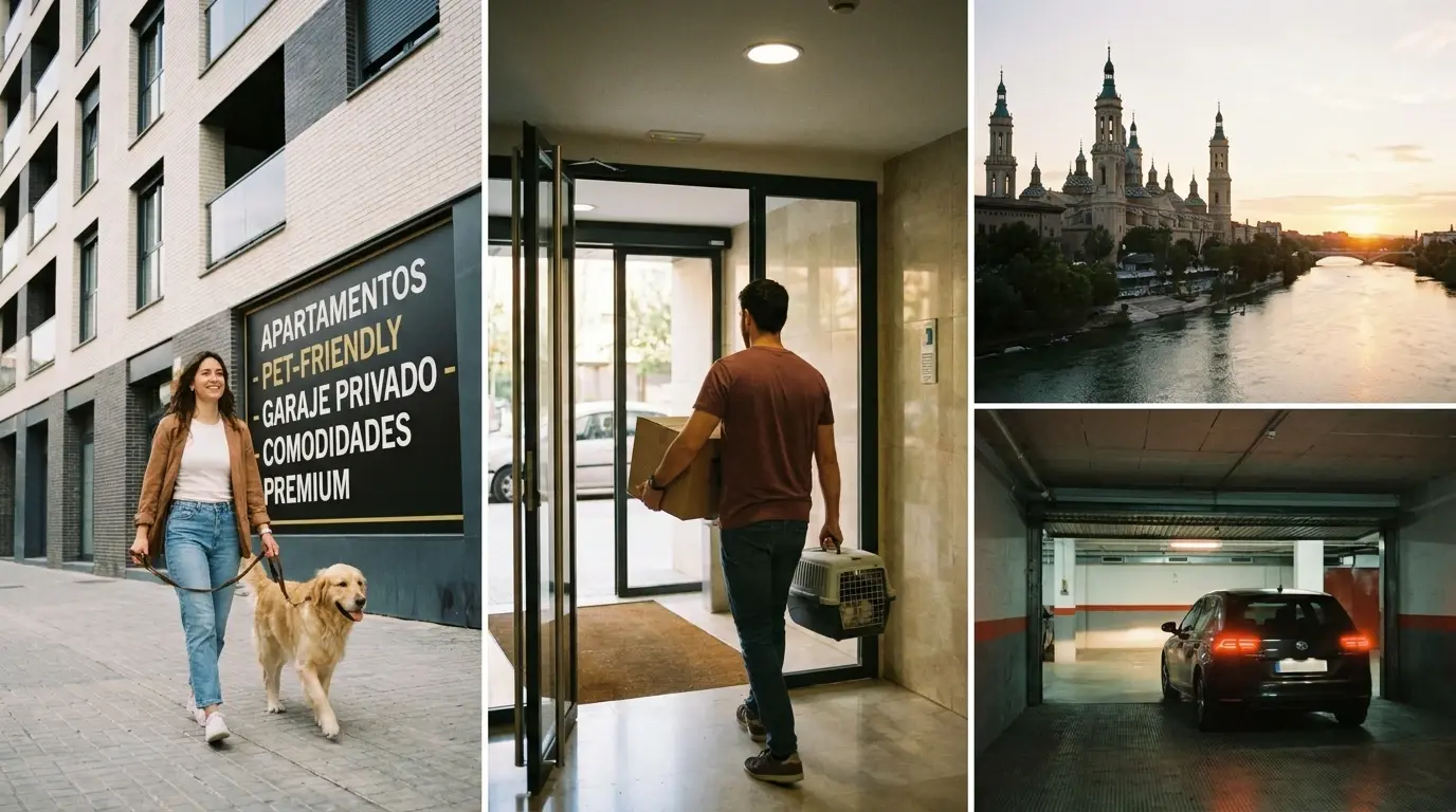 Alquiler en Zaragoza y Servicios Especiales: Mascotas, Garajes y Comodidades